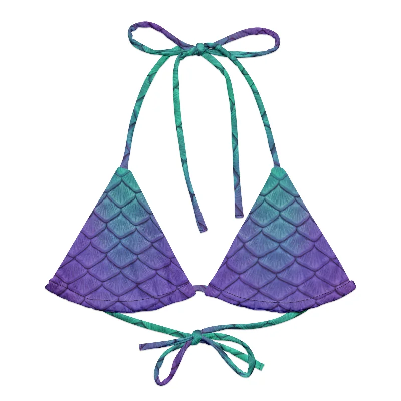 Final Offer Andromeda Recycled String Bikini Top