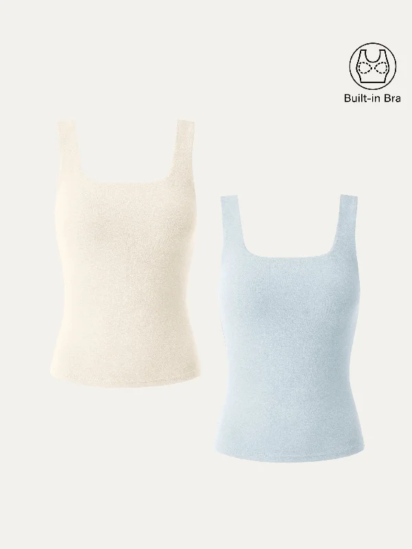 Ivory/Salt Blue