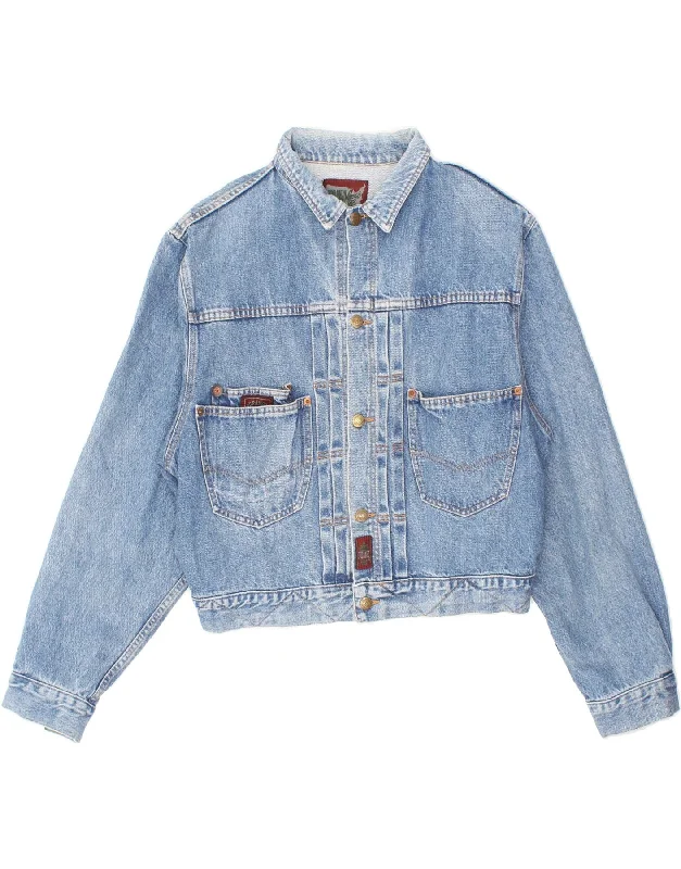 Steals and Deals VINTAGE Womens Denim Jacket UK 18 XL Blue