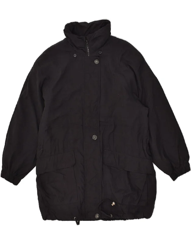 Weekend Price Cuts Galore LONDON FOG Womens Windbreaker Coat UK 16 Large Black