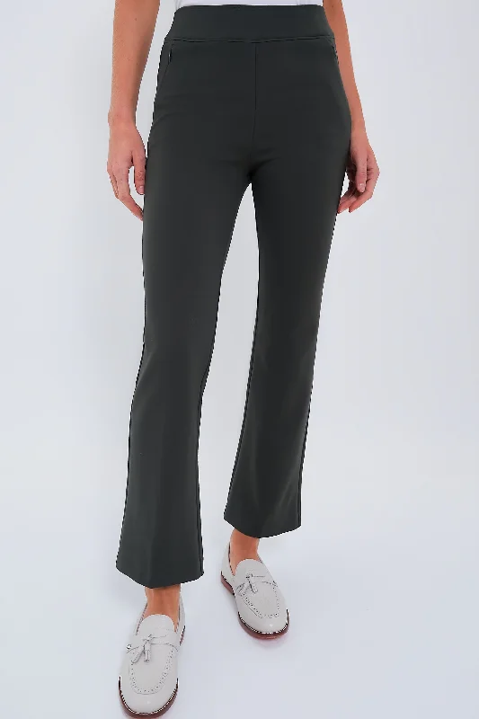 Weekend Shopping Bliss Army Green Compression September Pant