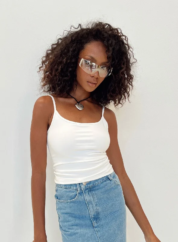 Instant Savings Lamont Top White