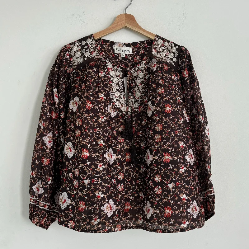 Weekend Specials Just for You Lolita Embroidered Silk Blouse 157 - M