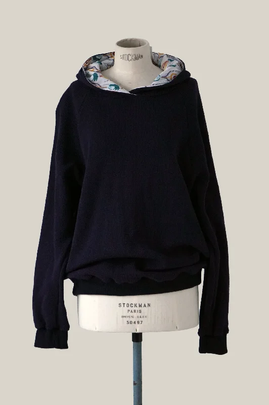 Instant Savings Knitted Cotton Hoodie