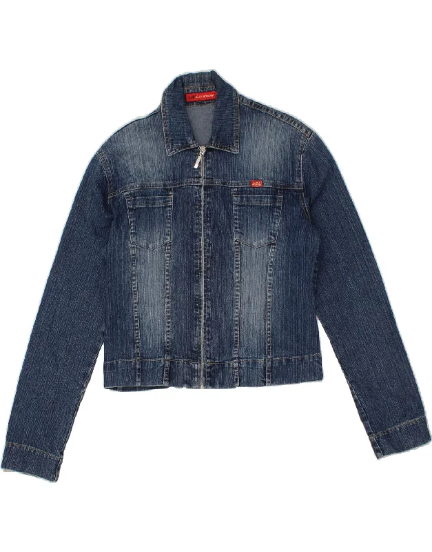 Weekend Bargains Just for You VINTAGE Womens Denim Jacket UK 18 XL Blue Cotton