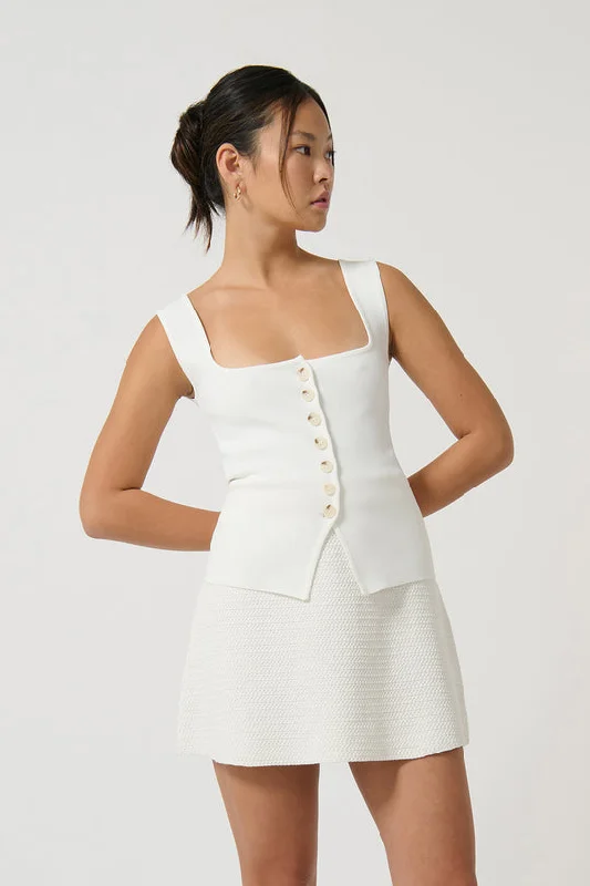 Your Weekend, Your Savings Margarita Top - White